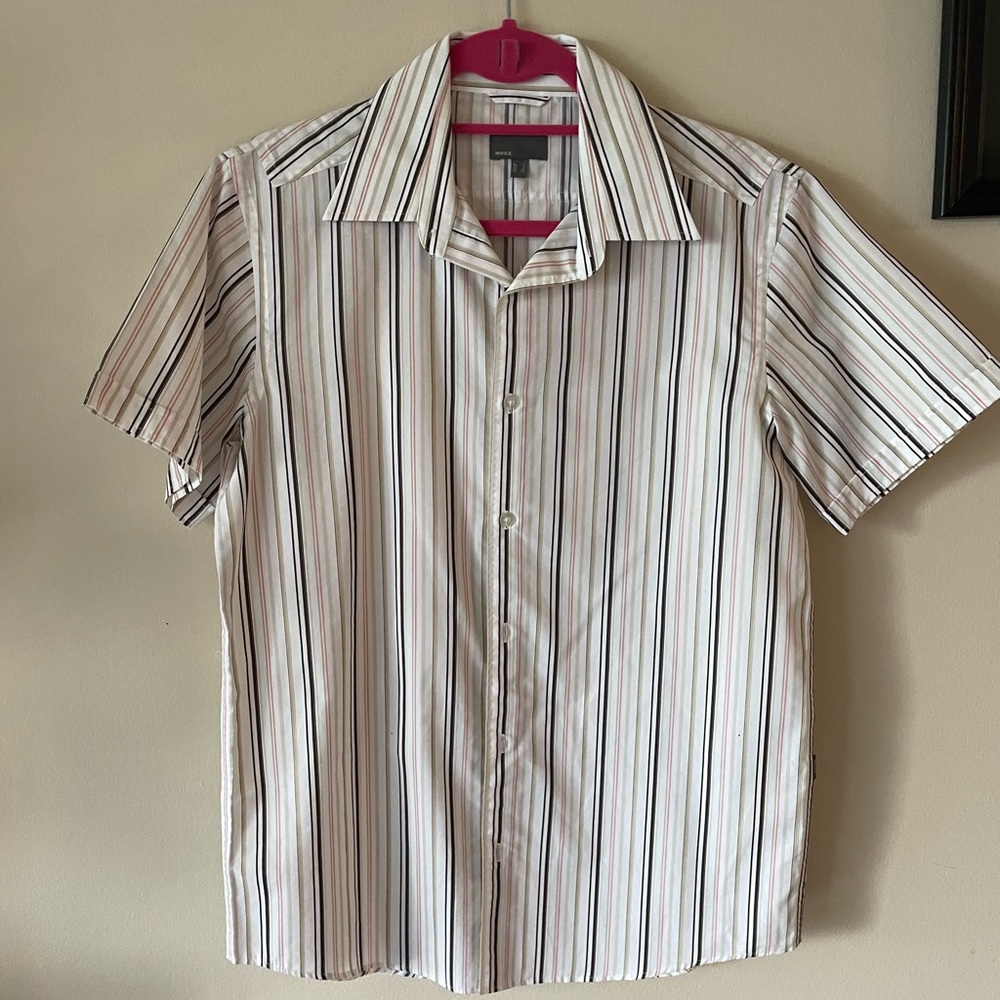Mexx collared Button Up Short Sleeve Shirt